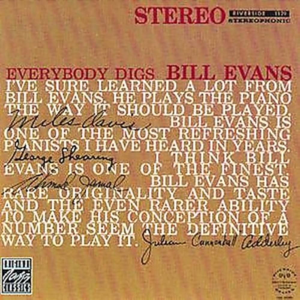 Evans, Bill - Everybody Digs Bill Evans (Vinyl LP)