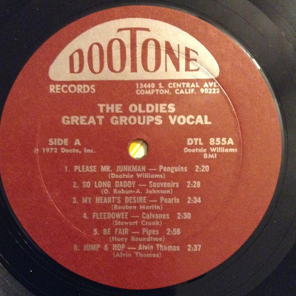 Various - The Oldies Great Groups/Vocal (M) (Vinyl LP)