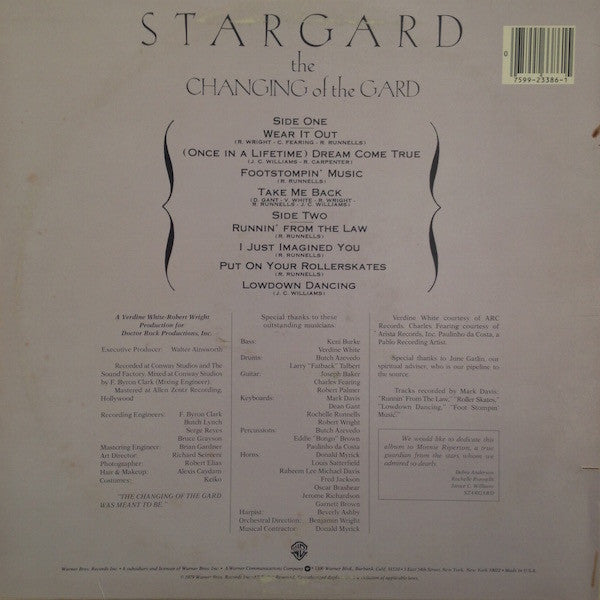 Stargard - The Changing Of The Gard (VG) (Vinyl LP)
