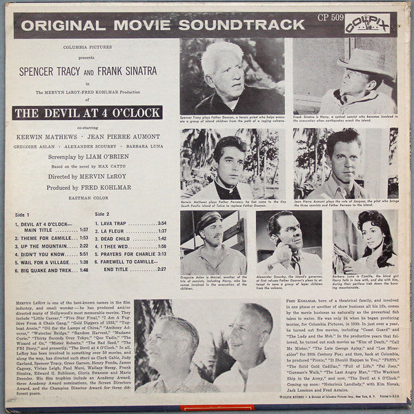 Duning, George - The Devil At 4 O'Clock (VG) (Vinyl LP)