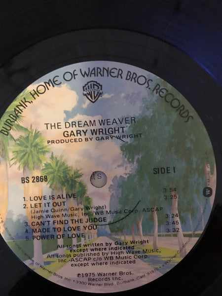 Wright, Gary - The Dream Weaver (VG) (Vinyl LP)