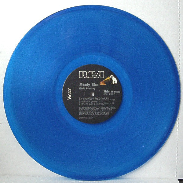 Elvis - Moody Blue (Vinyl, G+) (Vinyl LP)