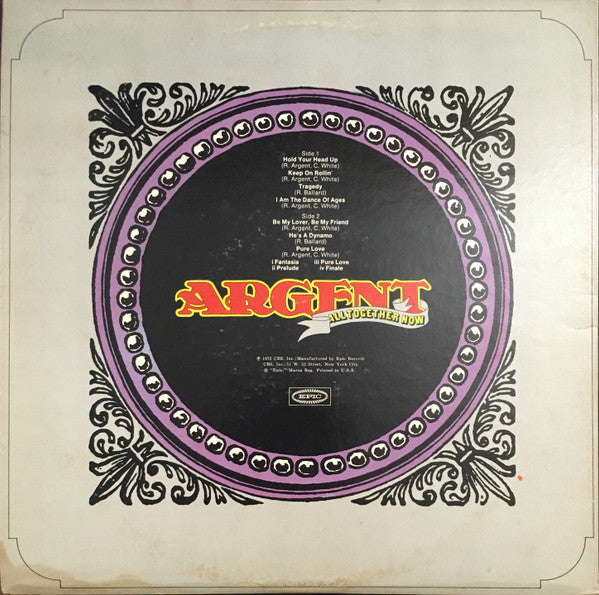 Argent - All Together Now (VG+) (Vinyl LP)