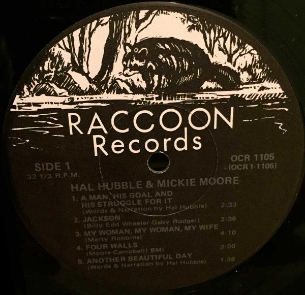 Hubble, Hal & Mickie Moore - A Man, His Goal And His Struggle For It (VG+) (Vinyl LP)