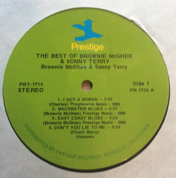Terry, Sonny & Brownie McGhee - The Best Of Brownie McGhee And Sonny Terry (Vinyl, NM or M-) (Vinyl LP)