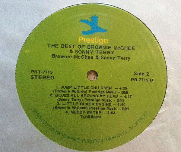 Terry, Sonny & Brownie McGhee - The Best Of Brownie McGhee And Sonny Terry (Vinyl, NM or M-) (Vinyl LP)