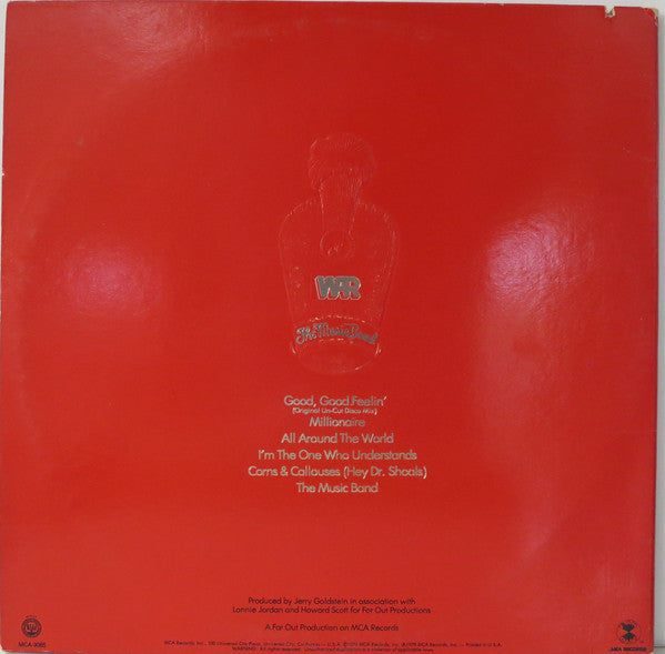 War - The Music Band (Vinyl, VG) (Vinyl LP)