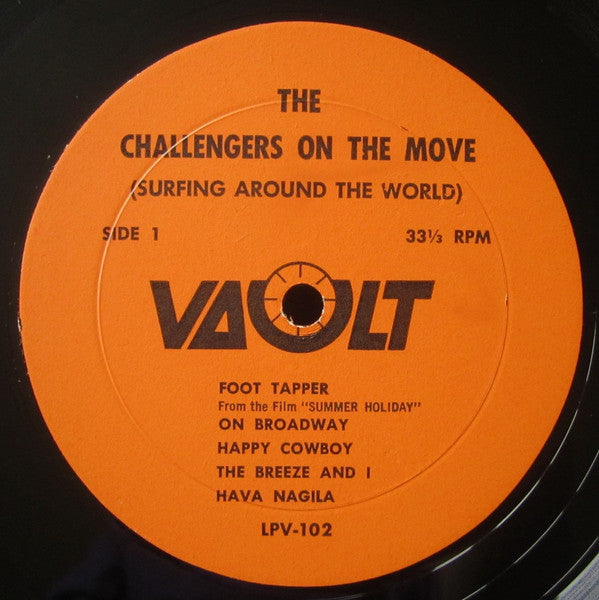 Challengers - The Challengers On The Move (Surfing Around The World)  (M) (Vinyl LP)