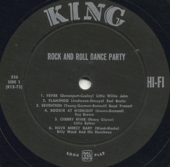 Various - Rock'N Roll Dance Party (G+) (Vinyl LP)