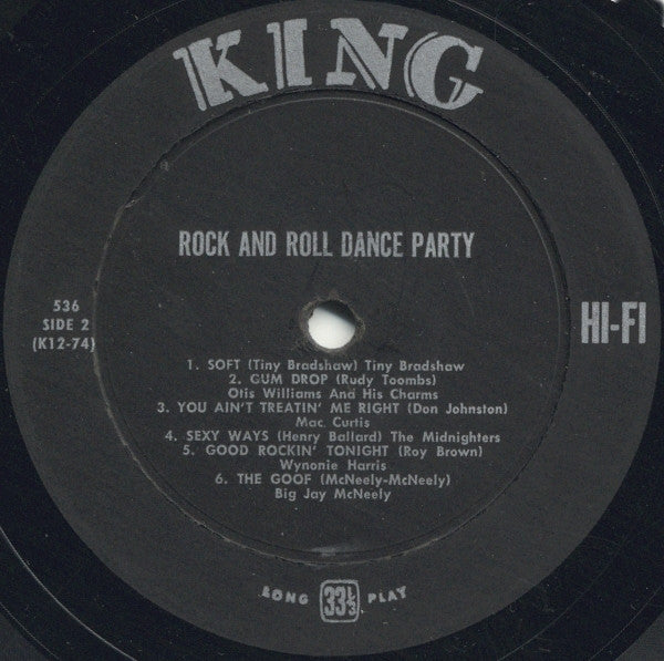 Various - Rock'N Roll Dance Party (G+) (Vinyl LP)