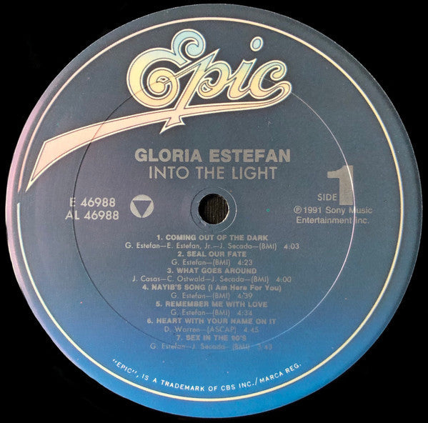 Estefan, Gloria - Into The Light (Vinyl, VG+) (Vinyl LP)