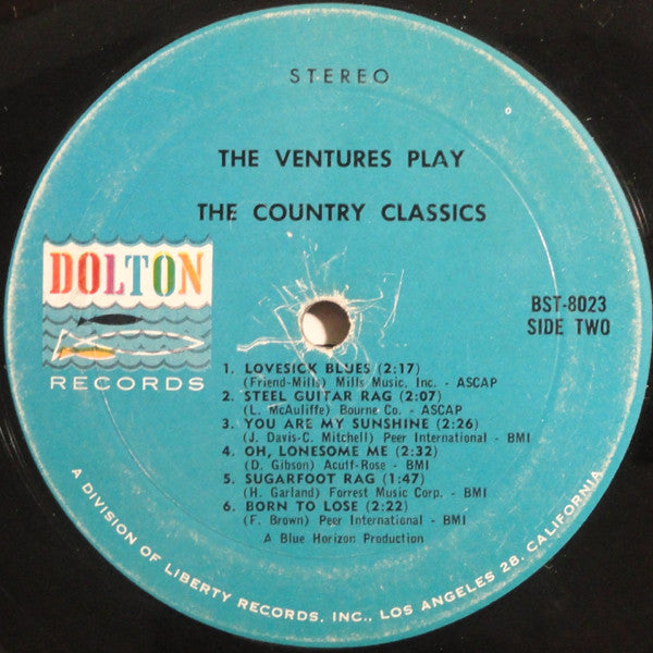 Ventures - I Walk The Line And Other Giant Hits Aka The Ventures Play The Country Classics (Vinyl, VG) (Vinyl LP)