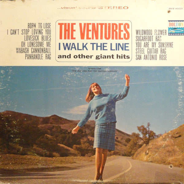 Ventures - I Walk The Line And Other Giant Hits Aka The Ventures Play The Country Classics (Vinyl, VG) (Vinyl LP)