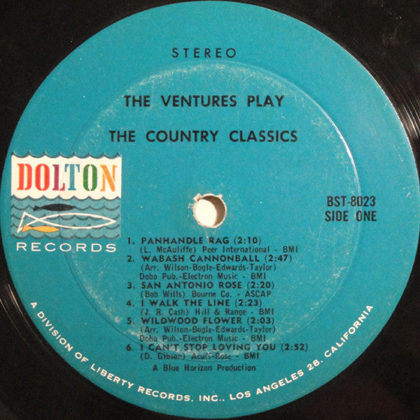 Ventures - I Walk The Line And Other Giant Hits Aka The Ventures Play The Country Classics (Vinyl, VG) (Vinyl LP)