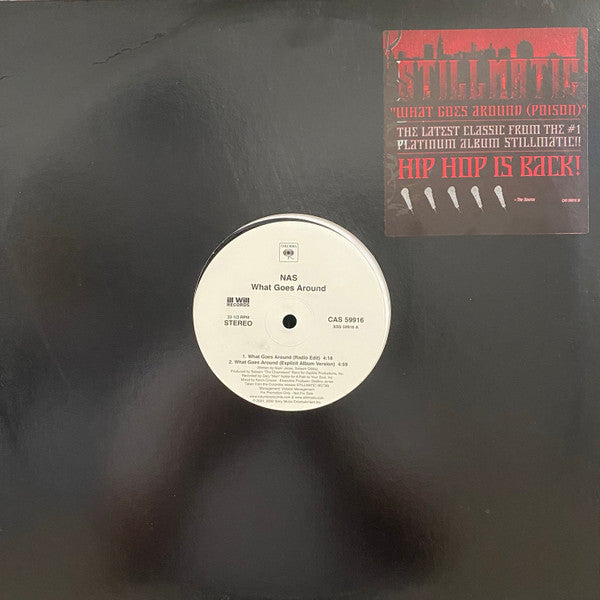 Nas - What Goes Around (Poison) (VG) (Vinyl LP)