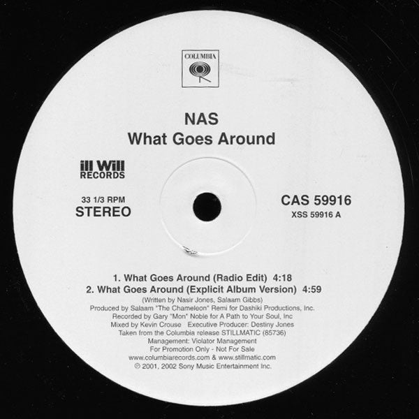 Nas - What Goes Around (Poison) (VG) (Vinyl LP)