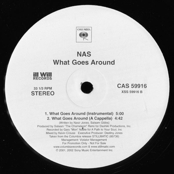 Nas - What Goes Around (Poison) (VG) (Vinyl LP)