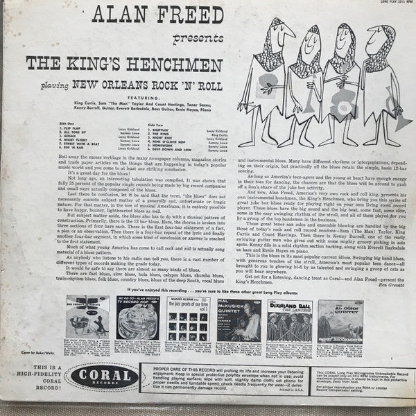 King's Henchmen - Alan Freed Presents The Kings Henchmen Playing New Orleans Rock and Roll (VG) (Vinyl LP)