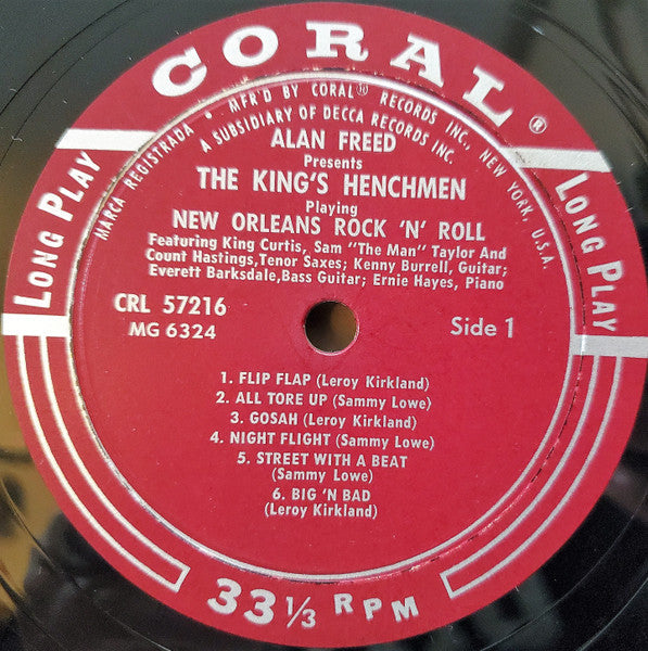 King's Henchmen - Alan Freed Presents The Kings Henchmen Playing New Orleans Rock and Roll (VG) (Vinyl LP)