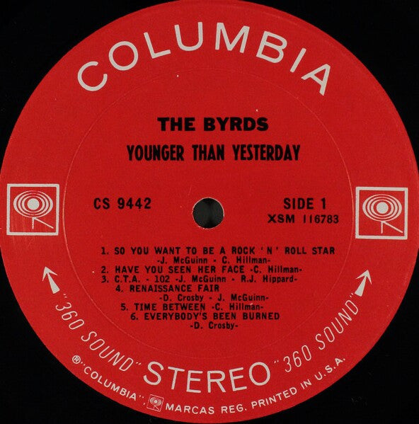 Byrds - Younger Than Yesterday (Vinyl, VG+) (Vinyl LP)