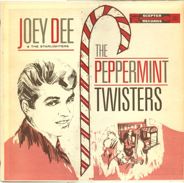 Dee, Joey & The Starliters - The Peppermint Twisters (VG+) (Vinyl LP)