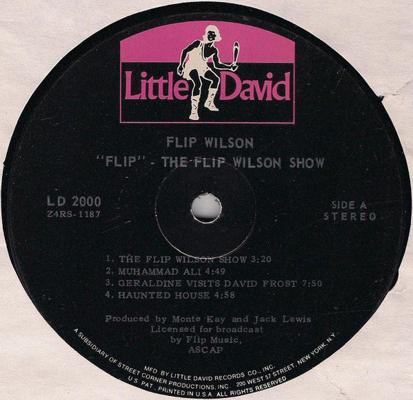 Wilson, Flip With Special Guest David Frost - "Flip" - The Flip Wilson Show (VG+) (Vinyl LP)