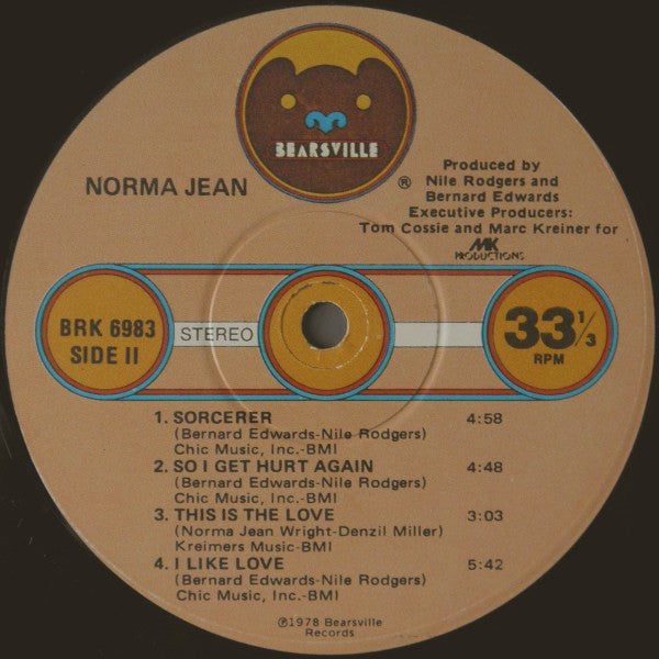 Jean, Norma - Norma Jean (VG+) (Vinyl LP)
