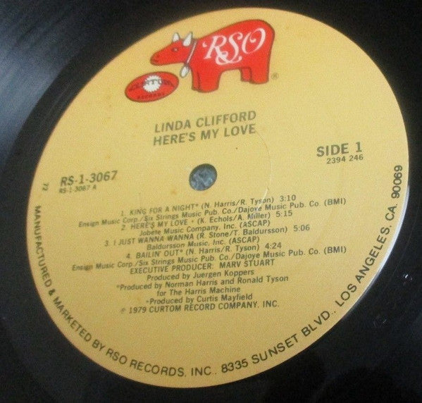 Clifford, Linda - Here's My Love (VG) (Vinyl LP)
