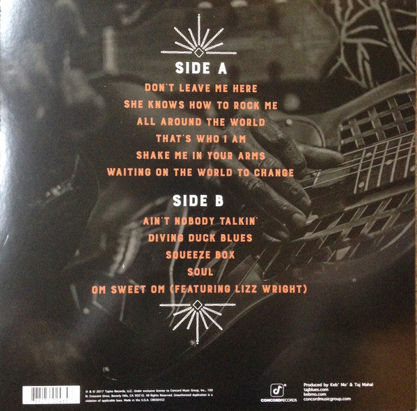 Taj Mahal & Keb' Mo' - TajMo (Vinyl, NM or M-) (Vinyl LP)