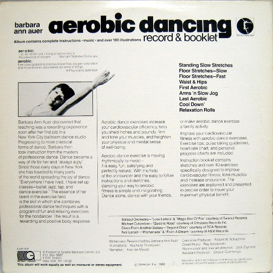 Auer, Barbara Ann - Aerobic Dancing (Vinyl, VG) (Vinyl LP)