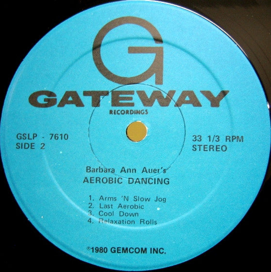 Auer, Barbara Ann - Aerobic Dancing (Vinyl, VG) (Vinyl LP)