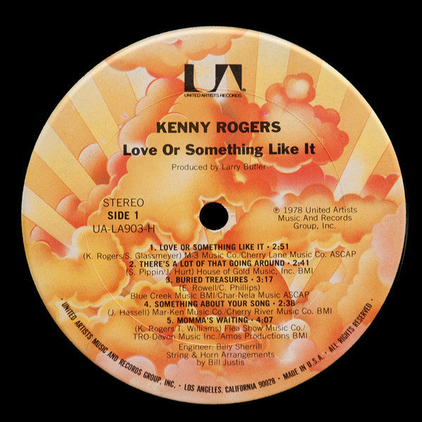 Rogers, Kenny - Love Or Something Like It (Vinyl, VG) (Vinyl LP)