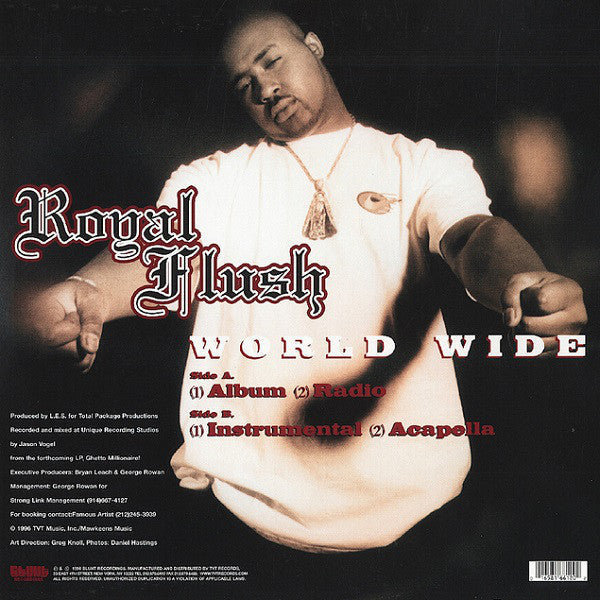 Royal Flush - World Wide (Vinyl, VG+) (Vinyl LP)