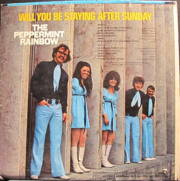 Peppermint Rainbow - Will You Be Staying After Sunday (VG) (Vinyl LP)
