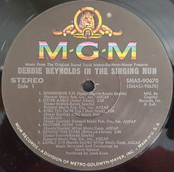 The Singing Nun (VG+) (Vinyl LP)