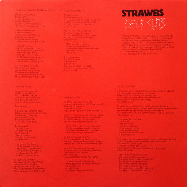 Strawbs - Deep Cuts (VG+) (Vinyl LP)