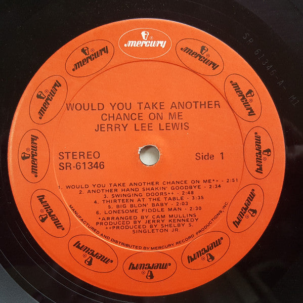 Lee Lewis, Jerry - Would You Take Another Chance On Me? (VG) (Vinyl LP)