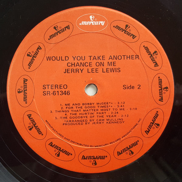 Lee Lewis, Jerry - Would You Take Another Chance On Me? (VG) (Vinyl LP)