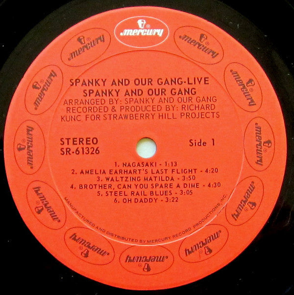 Spanky And Our Gang - Live (Vinyl, VG+) (Vinyl LP)