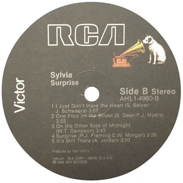 Sylvia  - Surprise (VG+) (Vinyl LP)