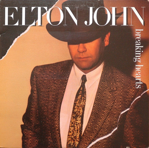 John, Elton - Breaking Hearts (Vinyl, VG+) (Vinyl LP)