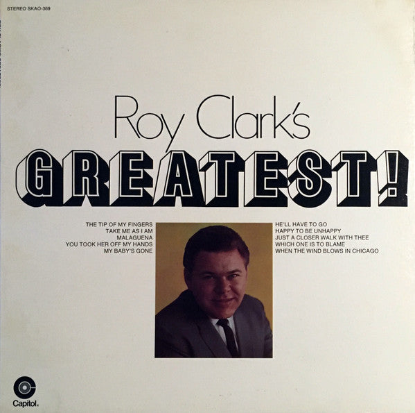 Clark, Roy - Roy Clark's Greatest! (VG) (Vinyl LP)