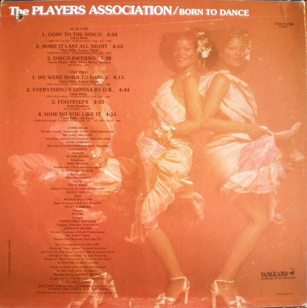 Players Association - Born To Dance (VG+) (Vinyl LP)