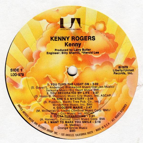 Rogers, Kenny - Kenny (Vinyl, M) (Vinyl LP)