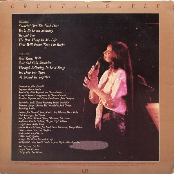 Gayle, Crystal - We Should Be Together (Vinyl, VG+) (Vinyl LP)