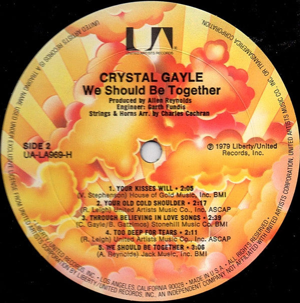 Gayle, Crystal - We Should Be Together (Vinyl, VG+) (Vinyl LP)