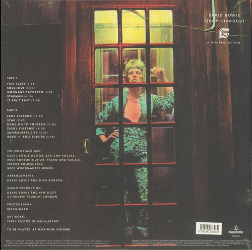 Bowie, David - The Rise And Fall Of Ziggy Stardust And The Spiders From Mars (Vinyl, NM or M-) (Vinyl LP)