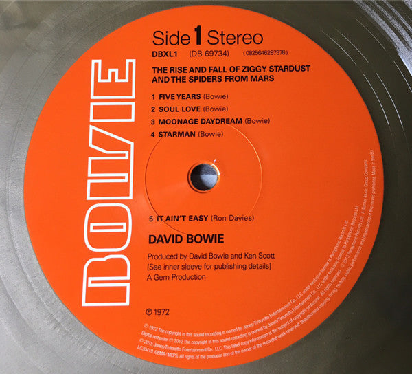 Bowie, David - The Rise And Fall Of Ziggy Stardust And The Spiders From Mars (Vinyl, NM or M-) (Vinyl LP)