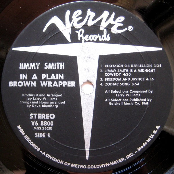 Smith, Jimmy - In A Plain Brown Wrapper (Vinyl, VG) (Vinyl LP)