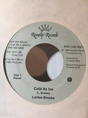 Brooks, Lorilee - Cold As Ice (VG+) (Vinyl LP)